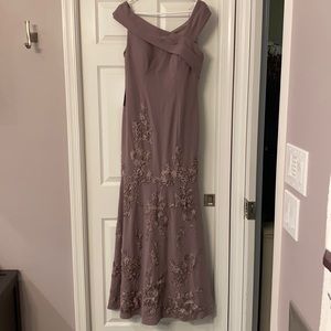 Azazie Dusty purple gown for special occasions